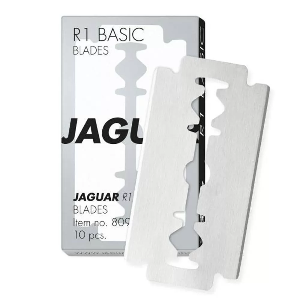 🗝Лезвия для бритвы филировочной Jaguar BASIC R1//R1M стандартные (уп.10 шт.)⭐ - 1