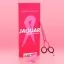 Фото товару Ножиці для стрижки White Line Pastell Plus Offset Pink Ribbon розовые. Довжина 5.50