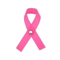 Фото Ножиці для стрижки White Line Pastell Plus Offset Pink Ribbon розовые. Довжина 5.50" - 3