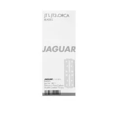 Фото Лезвия для бритвы Jaguar ORCA двусторонние из нержавеющей стали длиной 62 мм. Упаковка 10 шт. - 2